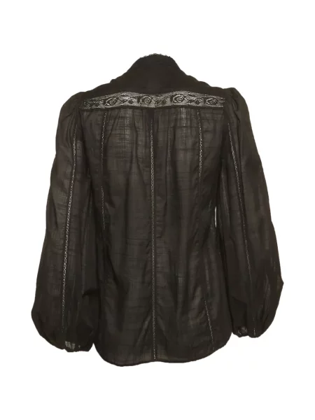 Top Zimmermann din dantelă negru