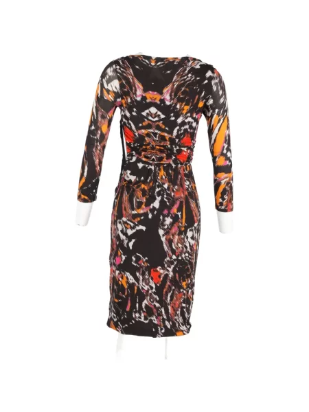 Rochie Max Mara cu imagine de costum negru