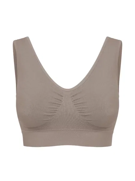 Cfab Melltartó Comfy Bra taupe