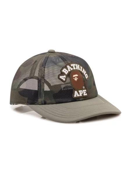 Czapka z daszkiem A Bathing Ape® z siateczką zielona