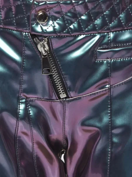 Pantaloni cargo Laquan Smith violet