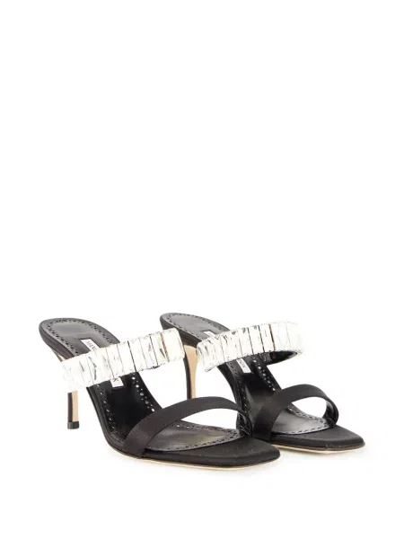 Sandale Manolo Blahnik negru