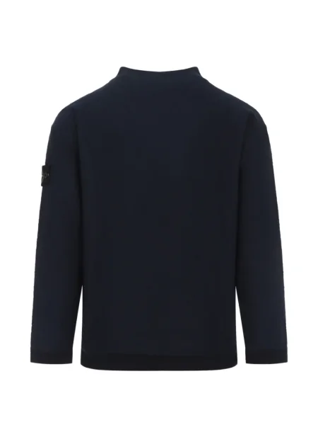 Hanorac Stone Island cu strasuri albastru