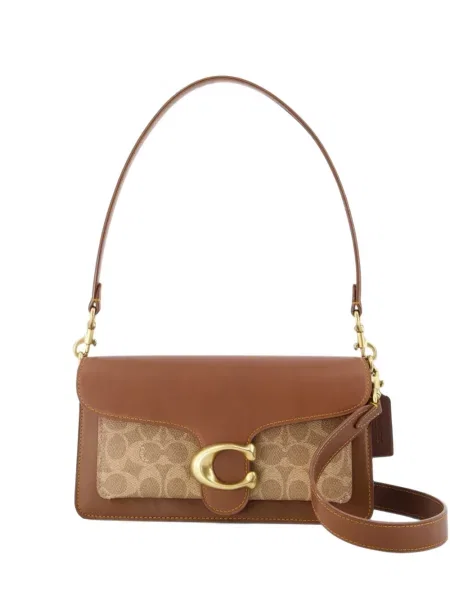Чанта Coach кафяво