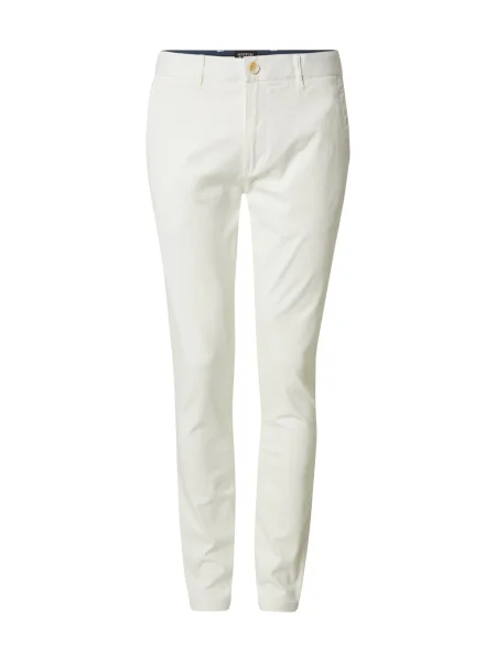SCOTCH & SODA Pantaloni eleganți Mott' alb