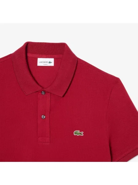 Поло Lacoste красное