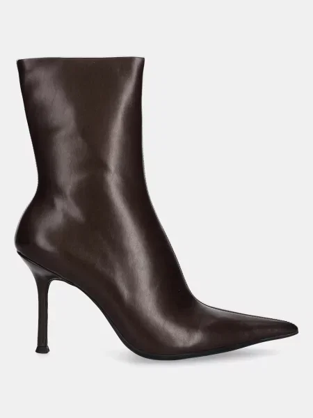 Jeffrey Campbell botki na szpilce brązowy