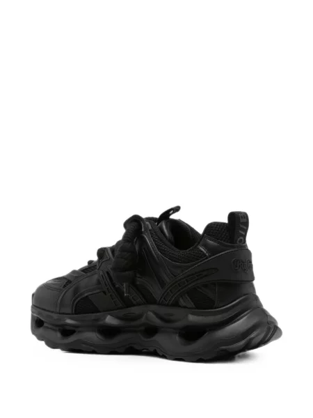 Sneakerși Buffalo din dantelă chunky negru