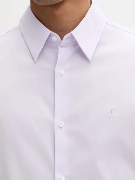 Calvin Klein férfi ing pamuttal lila