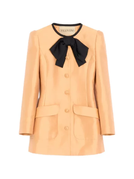 Palton Valentino Garavani portocaliu