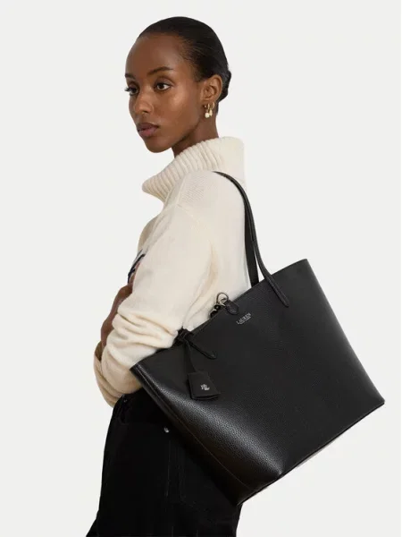 Geantă LAUREN RALPH LAUREN negru