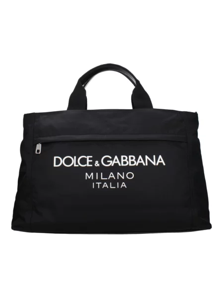 Torebka Dolce And Gabbana z autografem czarna