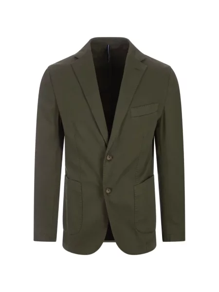 Sacou Russocapri din țesătură twill verde