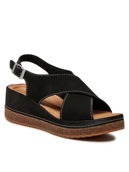 Clarks Сандали Kassanda Step черен