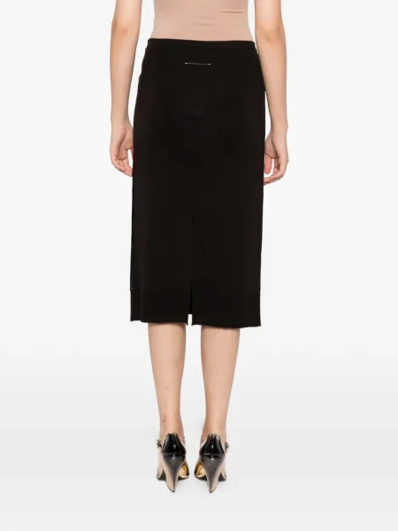 Fustă Mm6 Maison Margiela maro
