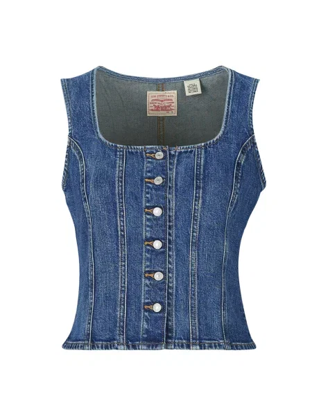 LEVI'S ® Top Sculpted Top moder denim modra