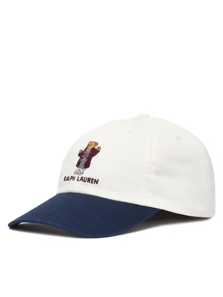 Καπέλο Jockey Polo Ralph Lauren λευκό
