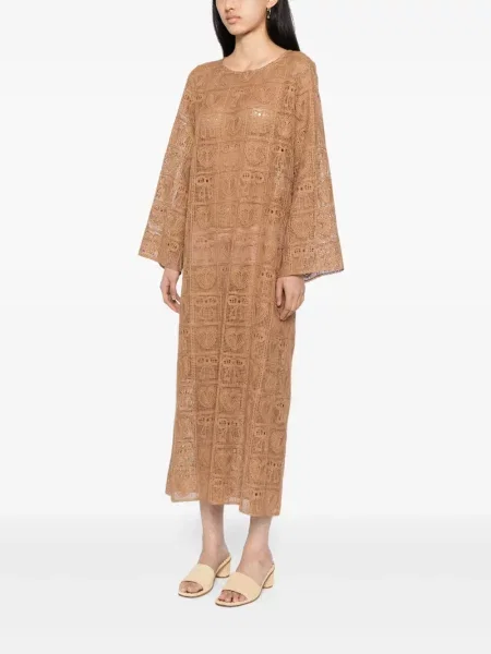 Rochie maxi Bambah de costum maro