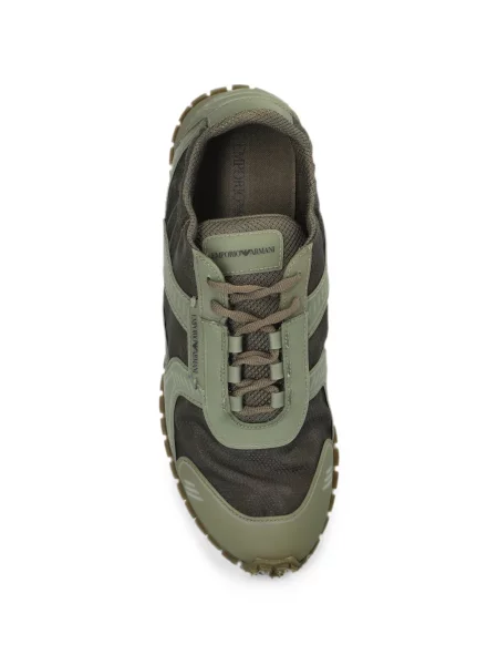 Sneakerși Emporio Armani plasă verde