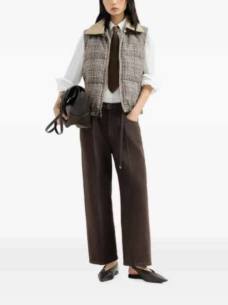 Pantaloni Brunello Cucinelli maro