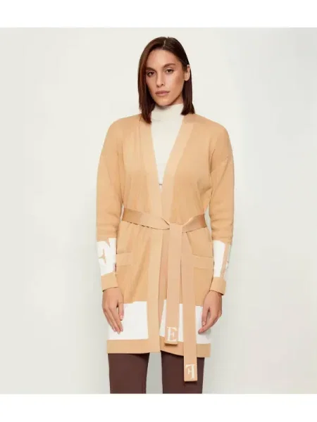 Elisabetta Franchi Kardigán | regular fit bézs