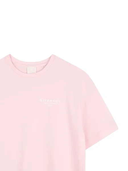 Sukienka koszulowa dziecięca Givenchy różowa