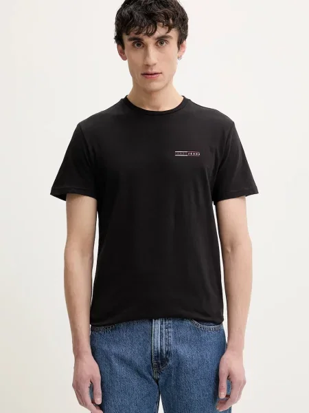 Kratka majica Tommy Jeans črna