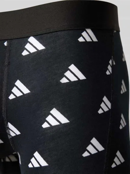 Obcisłe bokserki z elastycznym z logo w zestawie 5 szt. Adidas Sportswear czarne