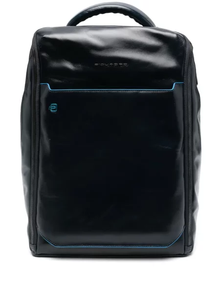 Rucsac Piquadro din piele albastru