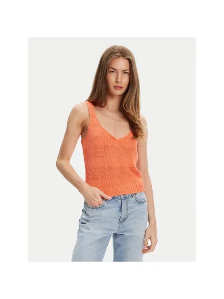 United Colors Of Benetton Τοπ Relaxed Fit πορτοκαλί