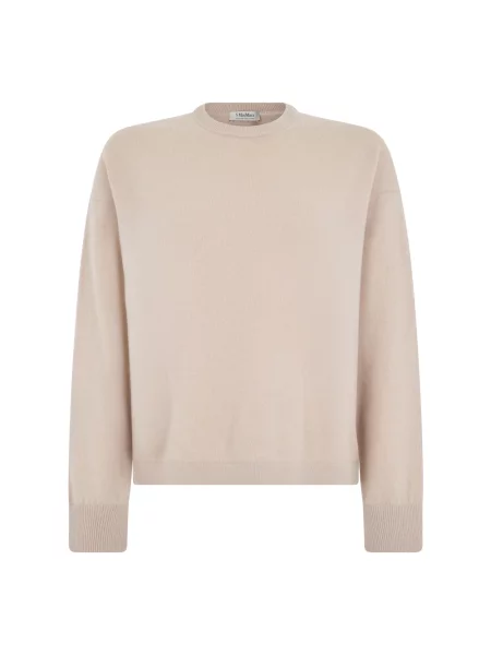 Sweter Max Mara wełniany beżowy