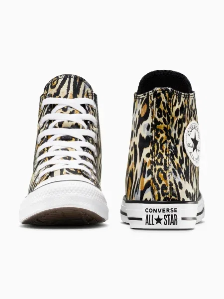 Converse Chuck Taylor All Star Leopard Kobiety Buty sportowe Converse Czerwony Size: beżowe