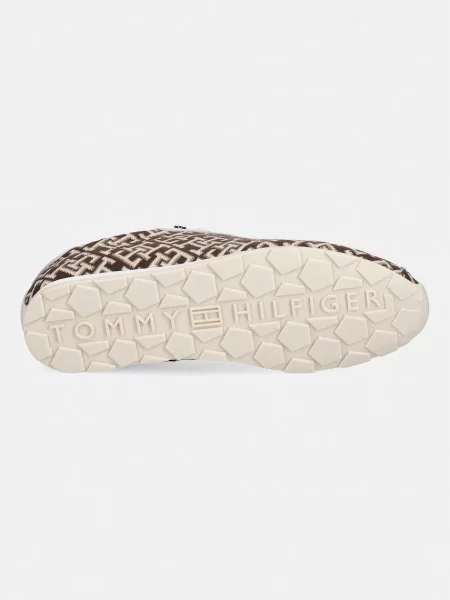 Tommy Hilfiger BELLA MONOGRAM SNEAKER маратонки дамски кафяво