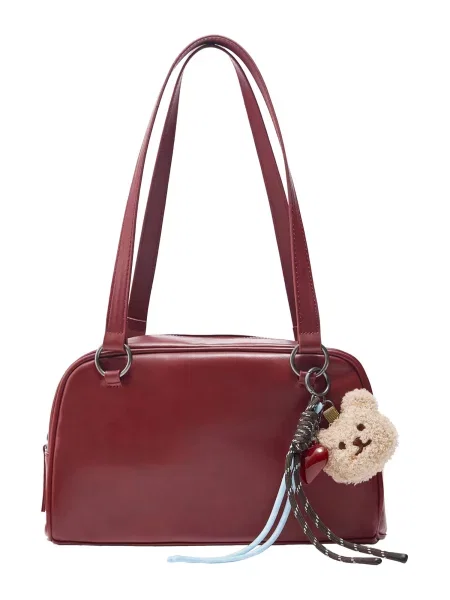 Pull&Bear Torba za čez ramo bordo