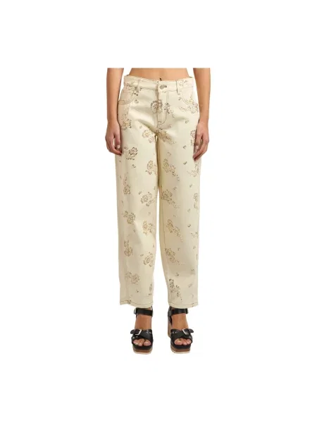 Jeansy Manila Grace beżowe