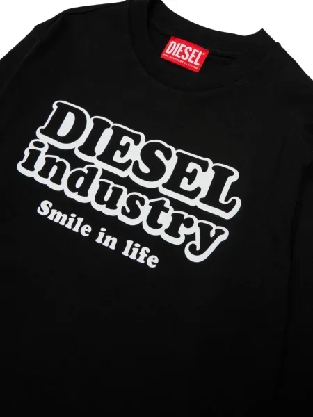Koszulka dziecięca Diesel czarna