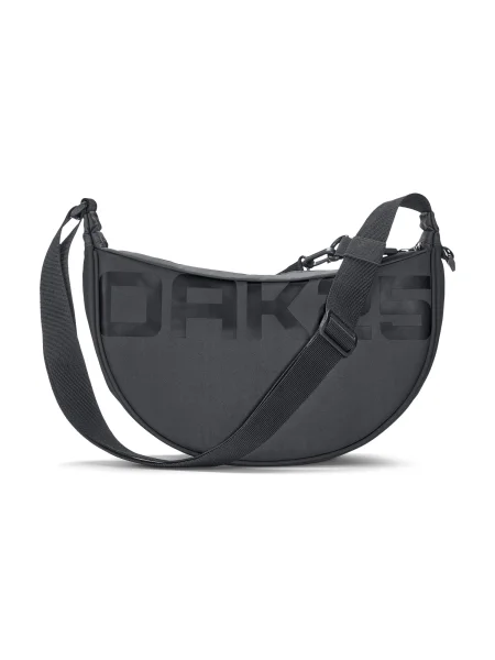 Torba za čez ramo Luminite temno siva črna