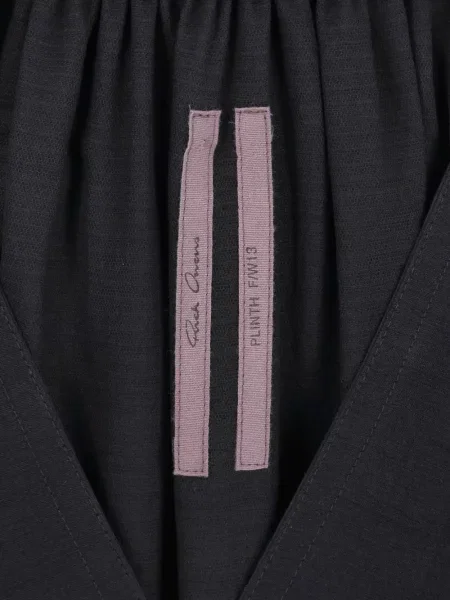 Overal Rick Owens Drkshdw s výstřihem do v černý