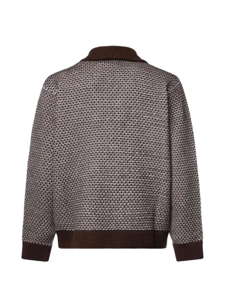 Hanorac cu fermoar Mm6 Maison Margiela maro