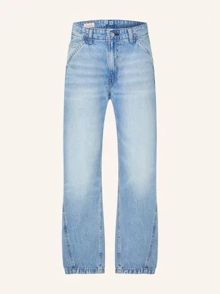 Szerokie jeansy Levi's niebieskie