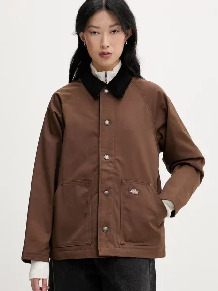 Dickies kurtka przejściowa brązowa