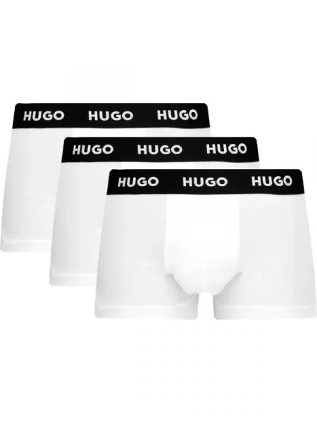 Hugo Bodywear 3 db-os boxeralsó szett TRUNK TRIPLET PACK fehér