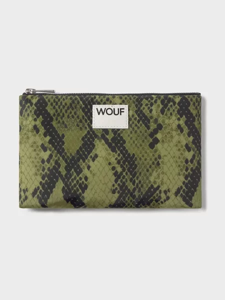 Večerna torbica WOUF .Cobra 21 x 13 x 2 cm zelena