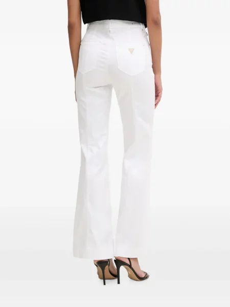 Pantaloni chino Guess alb