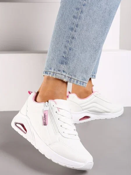Sneakerși Inny alb