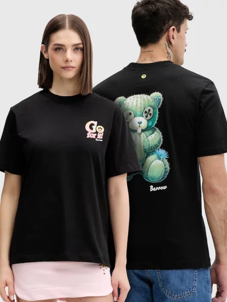 Barrow t-shirt μαύρο