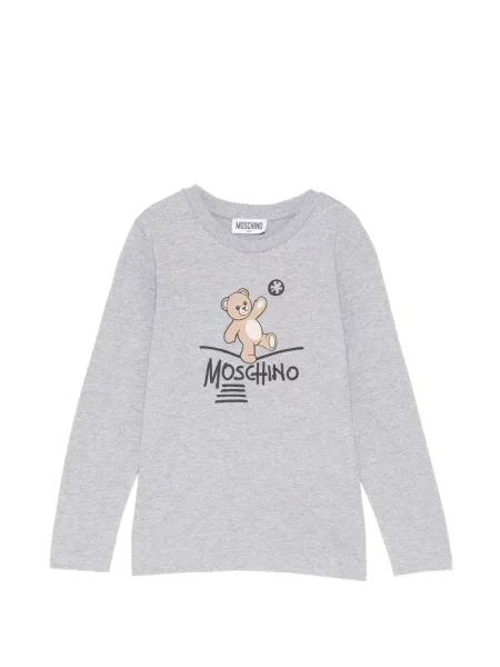 Koszulka dziecięca Moschino szara