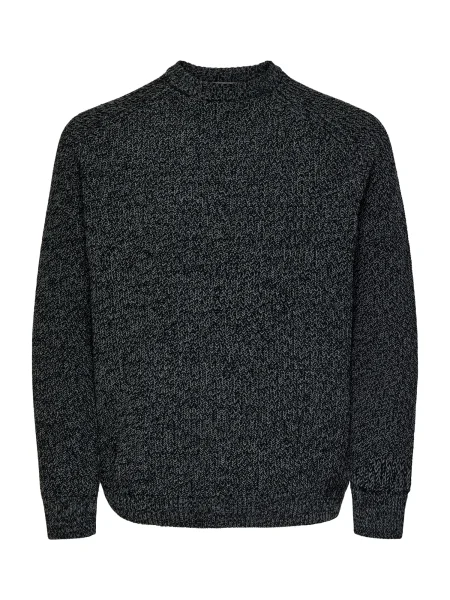 Only & Sons Pulover ONSJOIN amestecat negru