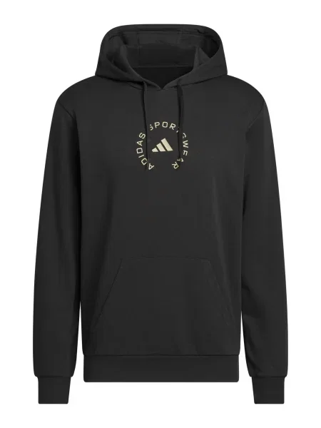 ADIDAS SPORTSWEAR Hanorac sport crem negru