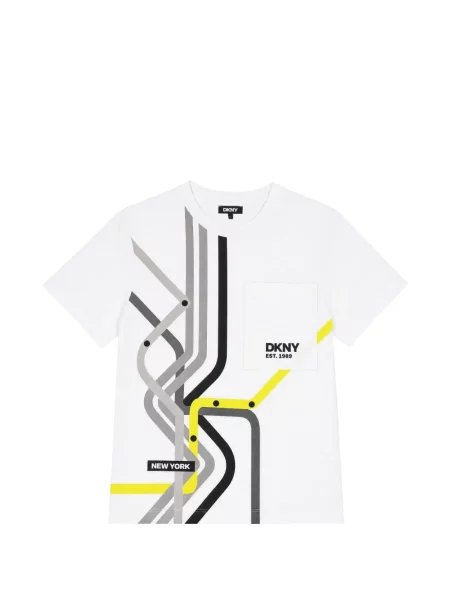 Dětské tričko Dkny bílé